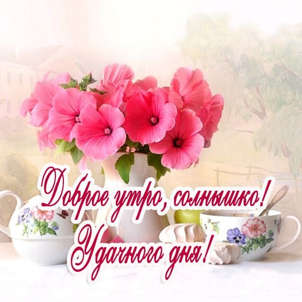 С добрым утром картинки с пожеланиями девушке_2