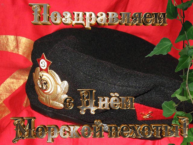 поздравляем с днем морской пехоты